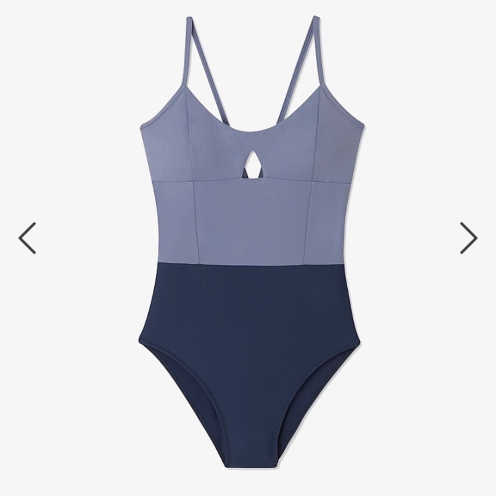 Summersalt Swan Dive One Piece in “Stingray” size 6
